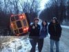 Takie tam przy autobusie