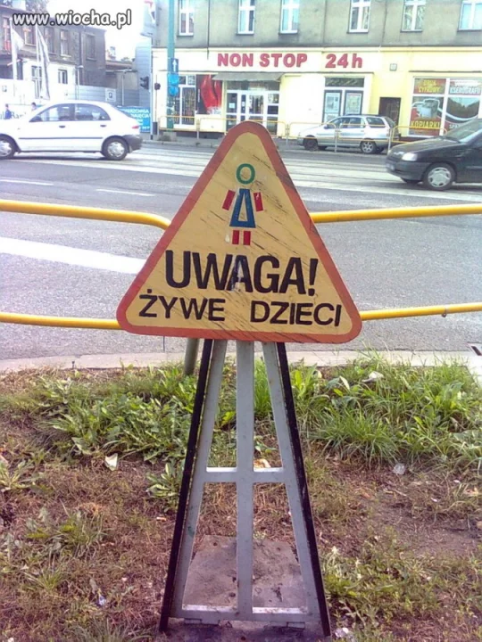 Uwaga na żywe dzieci!