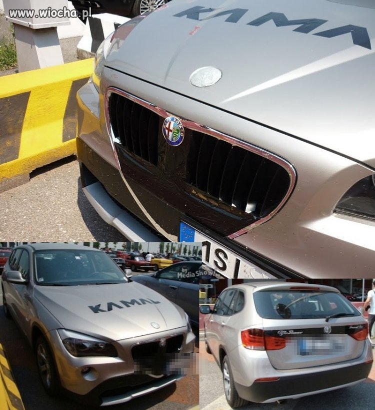 Biedny właściciel SUV-a BMW