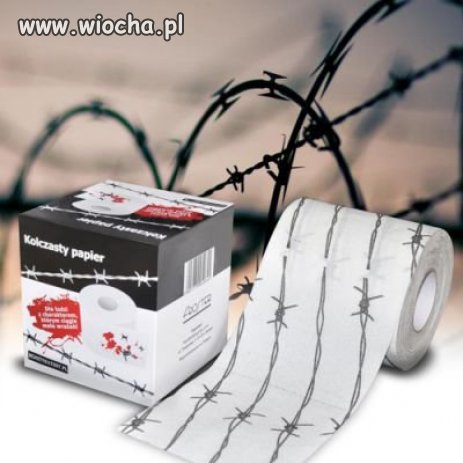 Kolczasty papier toaletowy