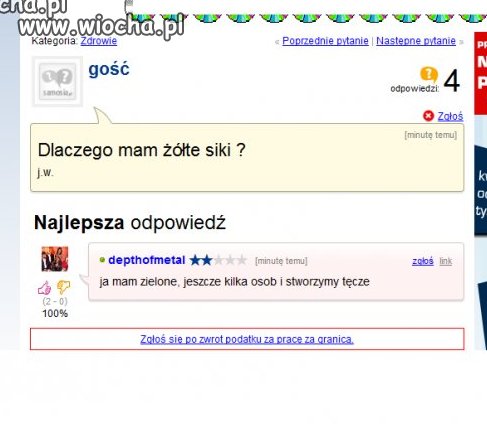 A Ty jakiego koloru masz siki? 