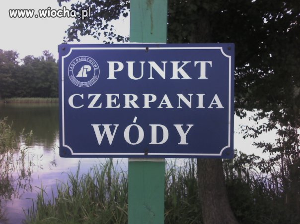 Chcemy więcej takich punktów czerpania...