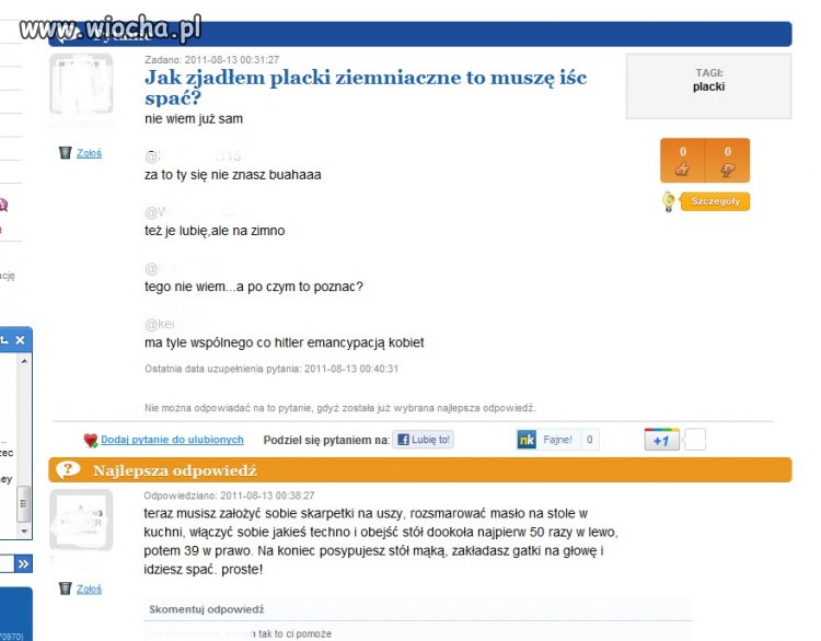 Placki ziemniaczane...
