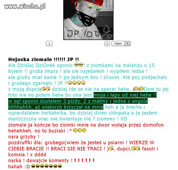Niesamowity jest...