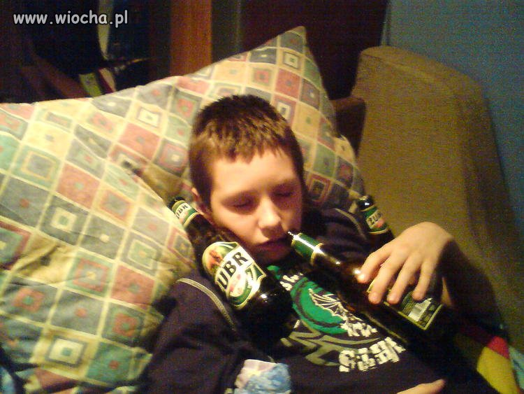 Szalony sylwester 12latka