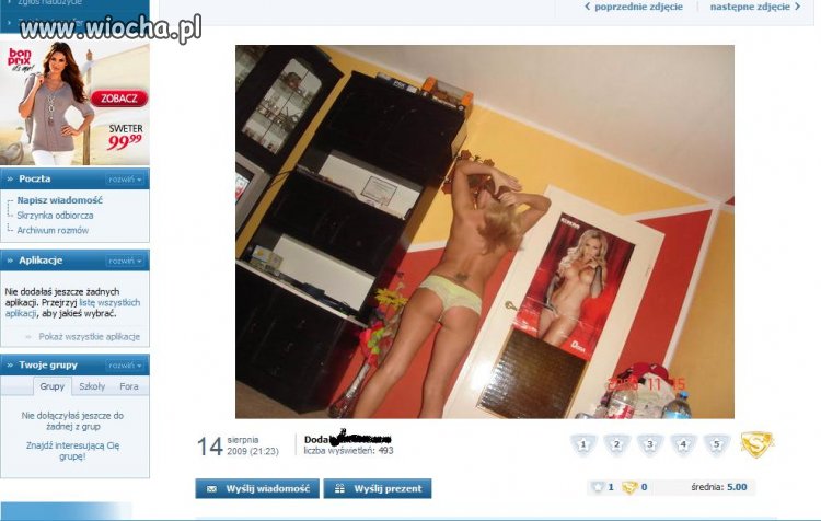 Masz średnią twarz - pokaż d*pę!