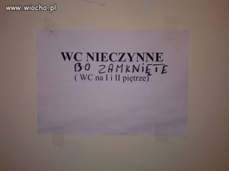 WC w szkołach