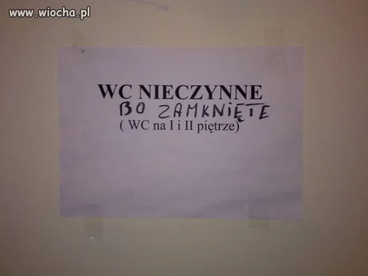 WC w szkołach
