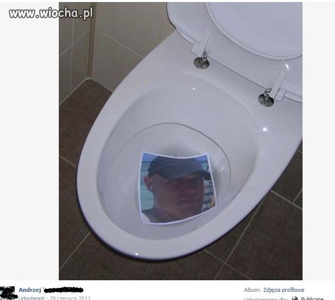 Dość orginalne zdjęcie profilowe
