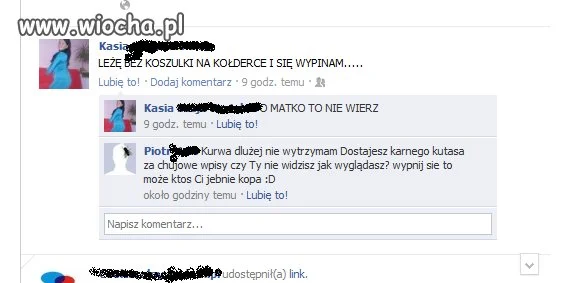 Facebokowa "niunia" 