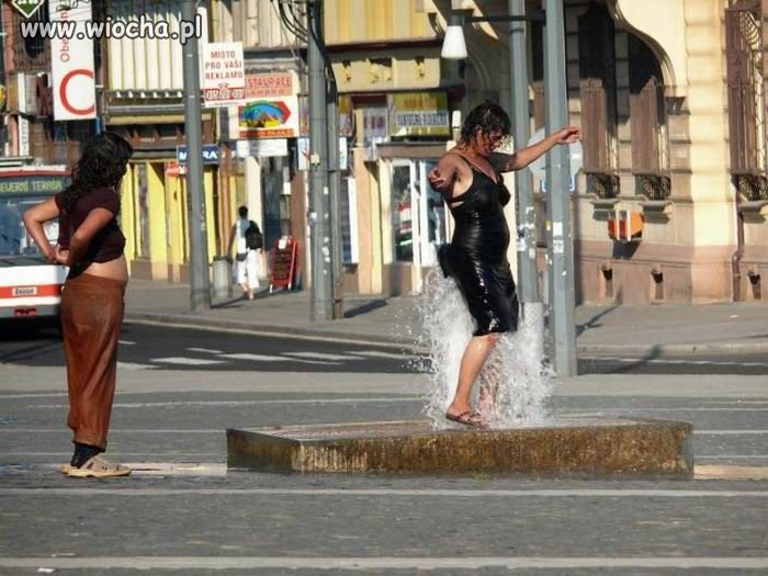 Uliczne jacuzzi