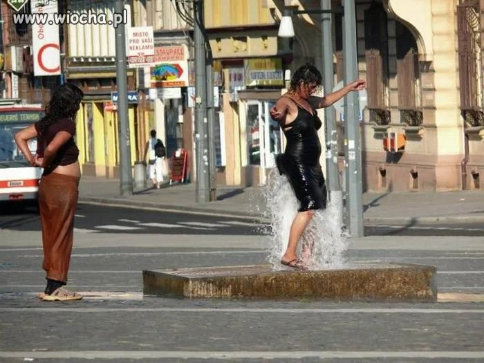 Uliczne jacuzzi