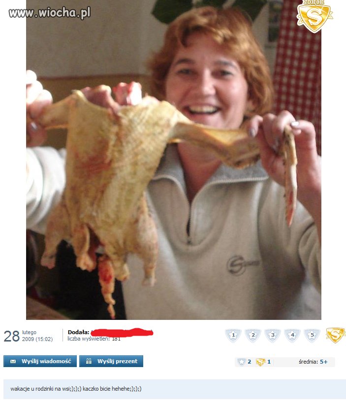 Ja i moja kaczka...