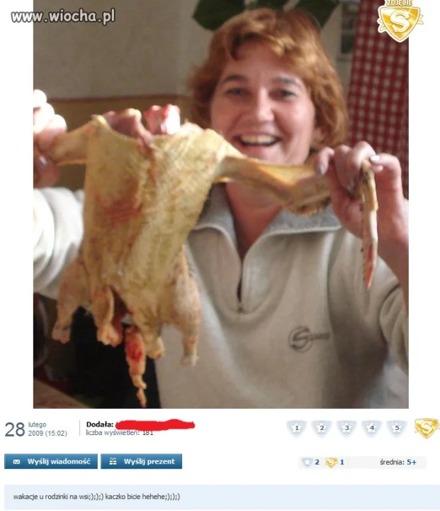 Ja i moja kaczka...