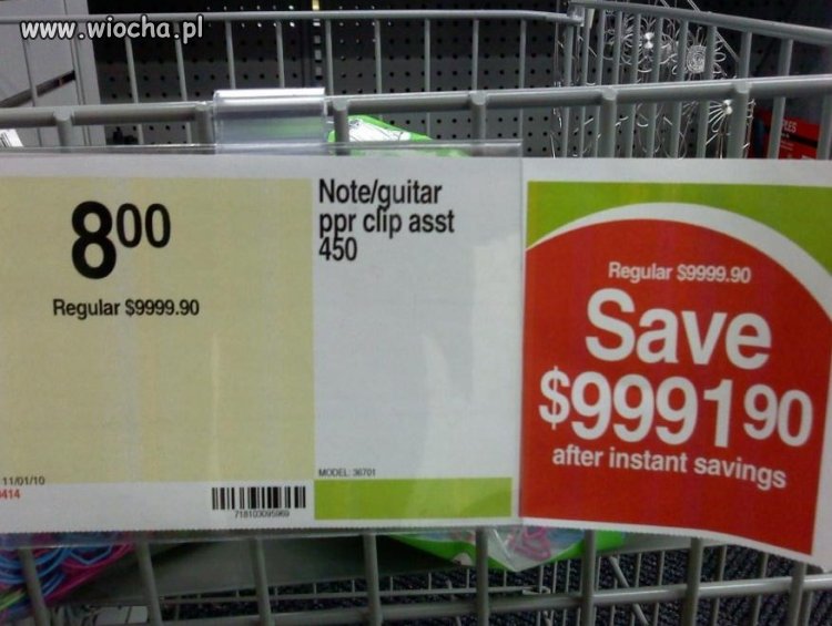 U nas nie ma takich promocji...