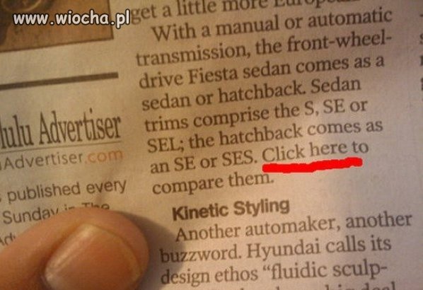 Kliknij tutaj ... tylko gdzie kursor? 