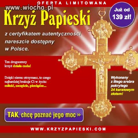 Nie ma to jak krzyż