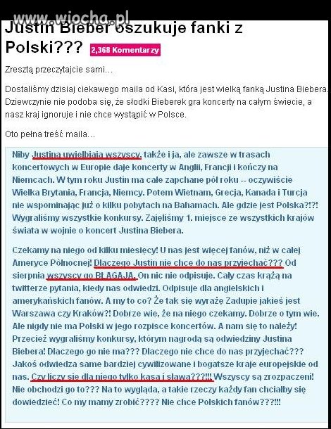 Czy dla niego liczy się tylko sława i kasa?