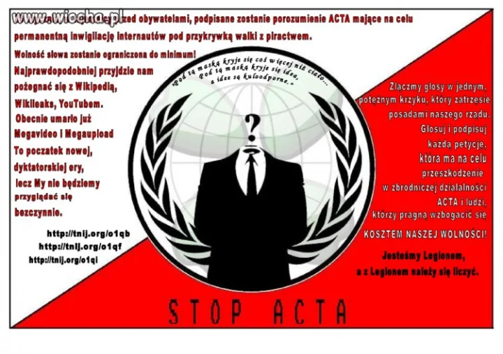 Acta to prawdziwa wiocha