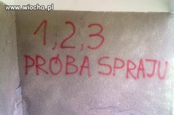 1,2,3 próba spraju