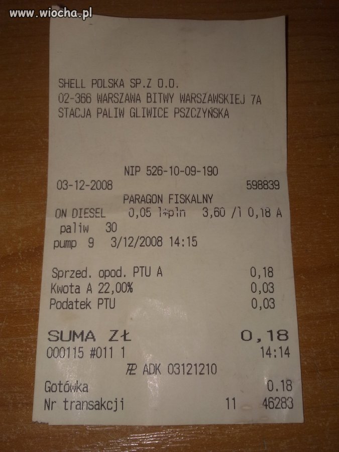 Lał z Werwą (0,30 pobity)