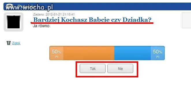 Pytanie godne podziwu