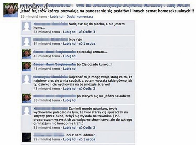 Myślałem że to rozmowa recydiwistów