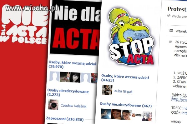 ACTA - największa wiocha!