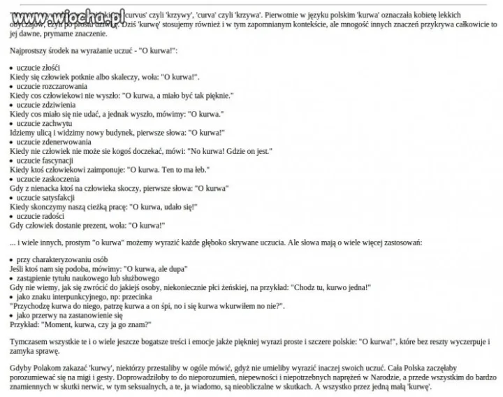 Historia słowa "kurwa"
