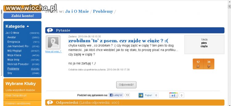 Sex z dogiem niemieckim