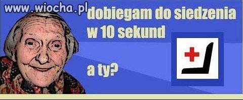 Bo ja wolne siedzenie