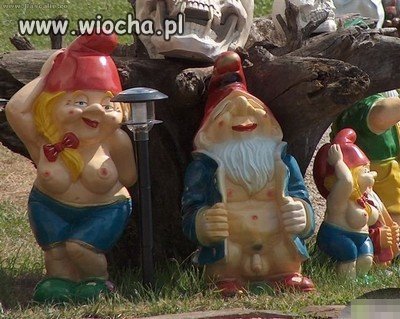Krasnale ogrodowe