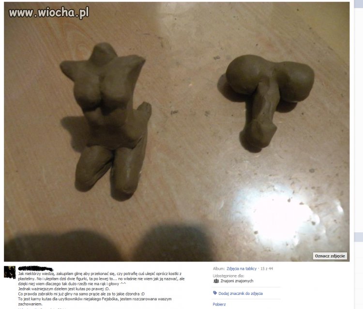 Twórczością trzeba się koniecznie pochwalić na fb
