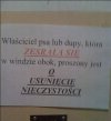 Nieczystość w polskiej windzie / takie rzeczy...