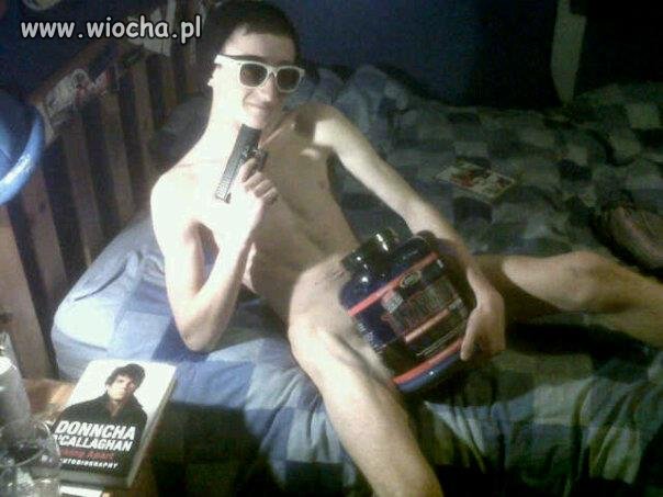 Mam białko i spluwę taty