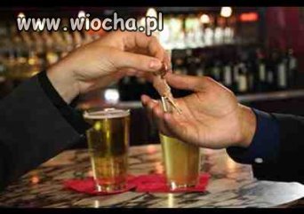 Jazda po alkoholu to wiocha!