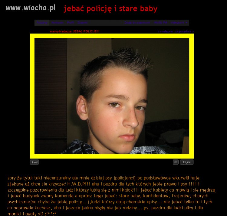 Postrach podstawówki