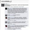 Miła konwersacja na facebooku.