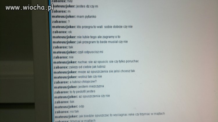 Wiocha w internecie 