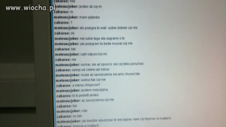 Wiocha w internecie 