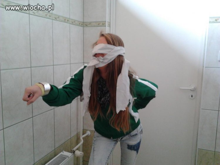 Owinę twarz papierem, będe zajebista!