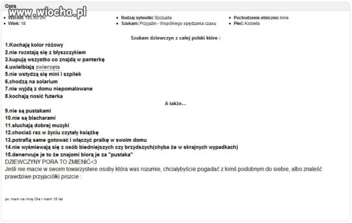 Szukam "różowych przyjaciółek" 