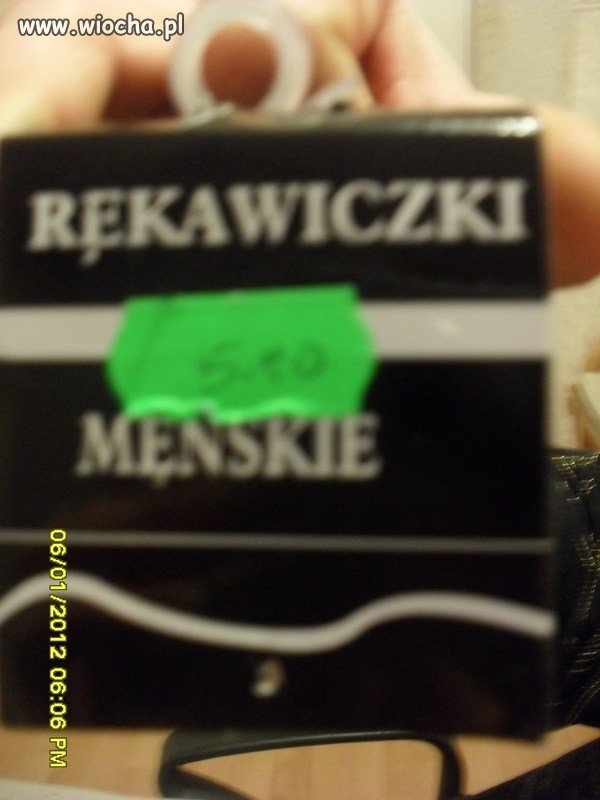 Rękawiczki...