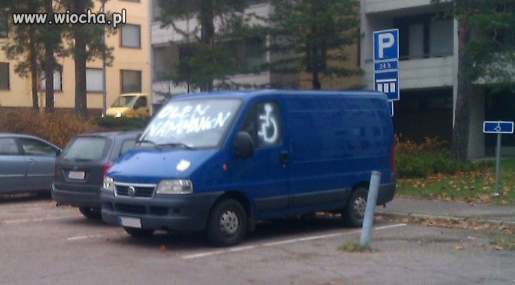 Karny k... za ch... parkowanie