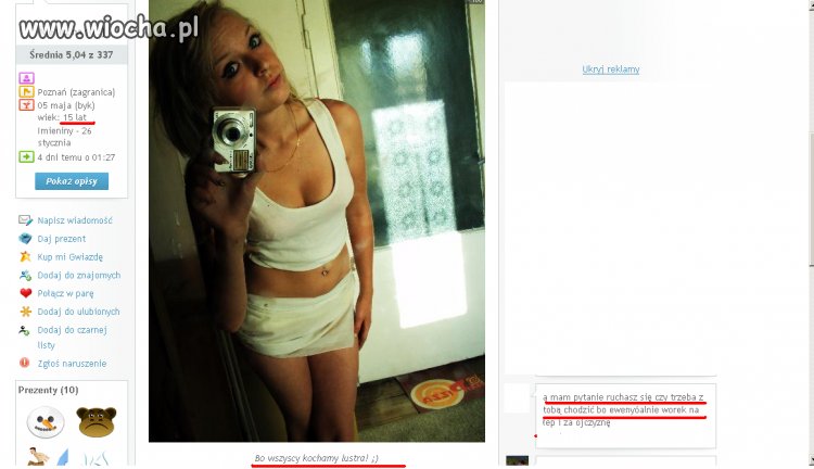 I'm najlepsza dziunia tutaj w klubie