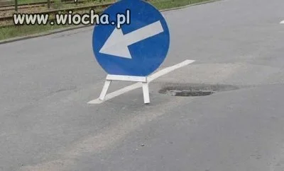 Lepiej postawić znak