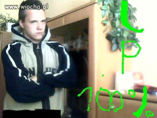 Autor zdjęcia ma 21 lat i...