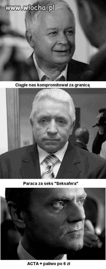 Tak zapamiętamy naszych polityków