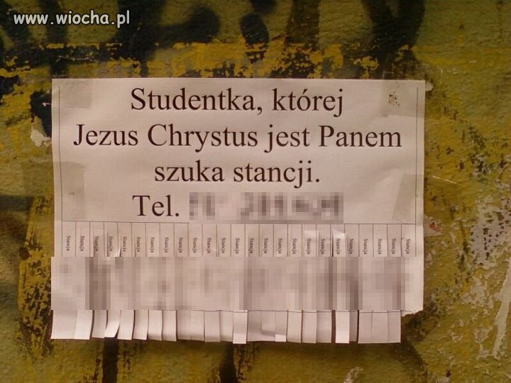 Studentka której Chrystus...