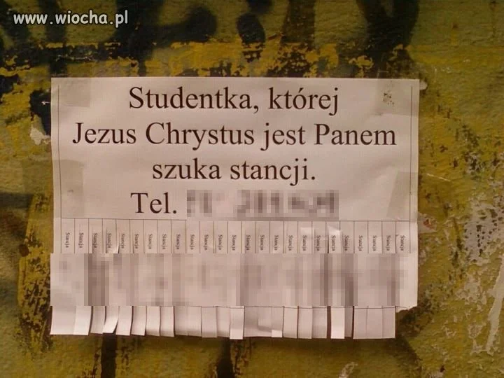 Studentka której Chrystus...